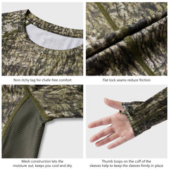 Women's Hunting Camo Long Sleeve UV Shirts FS13W - Bassdash