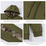 Men's Hunting Fleece Hoodie Pullover FS29M