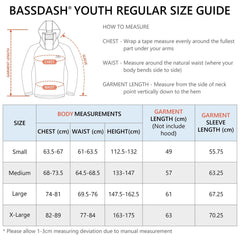 Youth UPF 50+ Hooded Sun Shirt with Mask - Bassdash