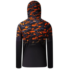 Youth UPF 50+ Hooded Sun Shirt with Mask - Bassdash