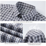 Men's UPF 50+ Plaid Short Sleeve Button Down Shirt