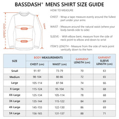 Men's UPF 50+ Cotton Blend Long Sleeve T-Shirts - Bassdash