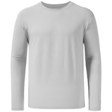 Men's UPF 50+ Cotton Blend Long Sleeve T-Shirts