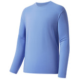 Men's UPF 50+ Cotton Blend Long Sleeve T-Shirts