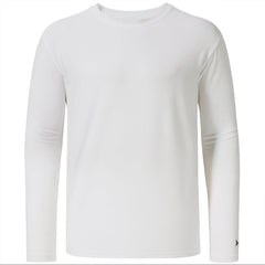 Men's UPF 50+ Cotton Blend Long Sleeve T-Shirts - Bassdash