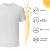 Men's UPF 50+ Cotton Blend Short Sleeve T-Shirts