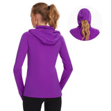 Women's UPF 50+ Mask Hoodie Shirt