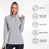 Women’s UPF 50+ LS Hoodie Shirt