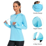 Women’s UPF 50+ LS Hoodie Shirt