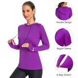 Women’s UPF 50+ LS Hoodie Shirt