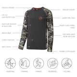 Men's UPF 50+ Camo Shirt