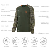 Men's UPF 50+ Camo Shirt