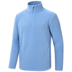 1/4 Zip Polar Fleece Pullover - Bassdash