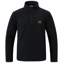 1/4 Zip Polar Fleece Pullover - Bassdash