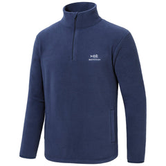 1/4 Zip Polar Fleece Pullover - Bassdash