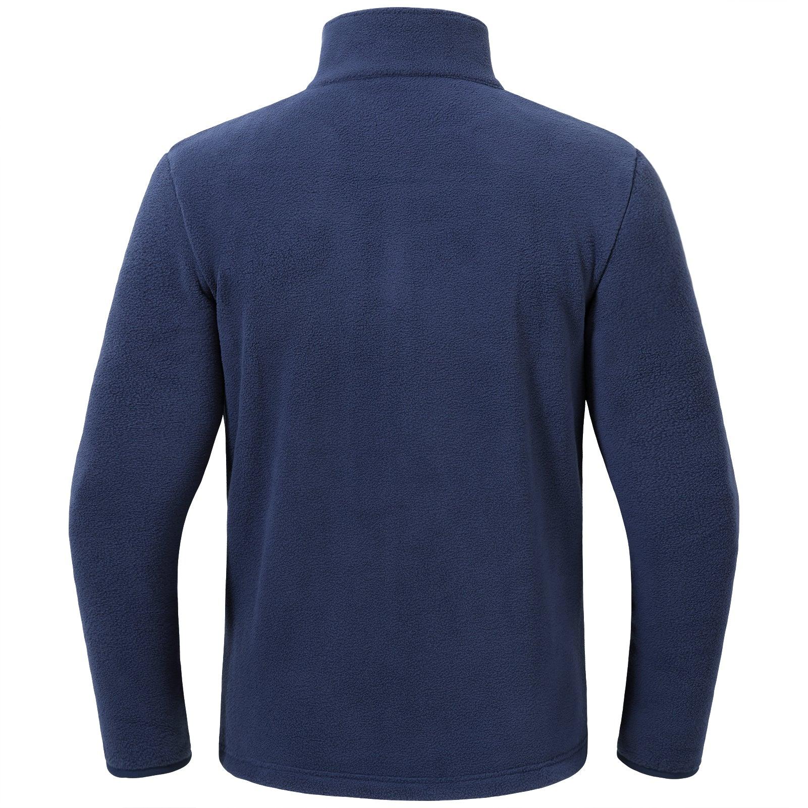 1/4 Zip Polar Fleece Pullover - Bassdash