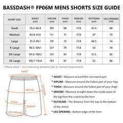 Men's 7" UPF 50+ Quick Dry Fishing Shorts FP06M