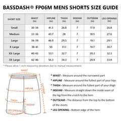 Men's 7" UPF 50+ Quick Dry Fishing Shorts FP06M