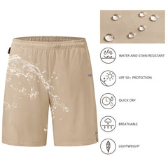 Men's 7" UPF 50+ Quick Dry Fishing Shorts FP06M