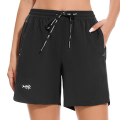 Women's 5” UPF 50 + Water Resistant Fishing Shorts FP05W