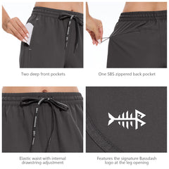 Women's 5” UPF 50 + Water Resistant Fishing Shorts FP05W