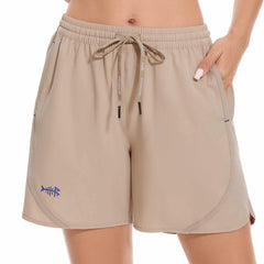 Women's 5” UPF 50 + Water Resistant Fishing Shorts FP05W