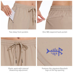 Women's 5” UPF 50 + Water Resistant Fishing Shorts FP05W