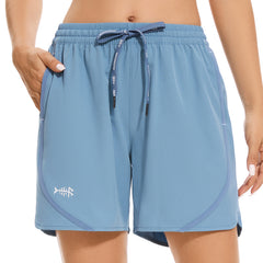 Women's 5” UPF 50 + Water Resistant Fishing Shorts FP05W