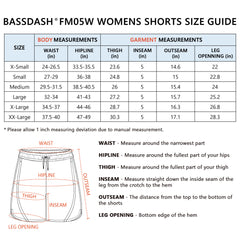 Women's 5” UPF 50 + Water Resistant Fishing Shorts FP05W