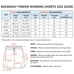 Women's 5” UPF 50 + Water Resistant Fishing Shorts FP05W