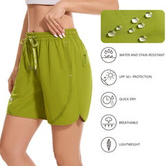 Women's 5” UPF 50 + Water Resistant Fishing Shorts FP05W