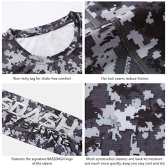 M’s UPF 50+ Camo Long Sleeve T-Shirts FS37M