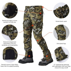 WALKER Breathable Waterproof Hunting Pants for men - Bassdash