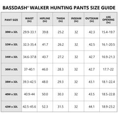 WALKER Breathable Waterproof Hunting Pants for men