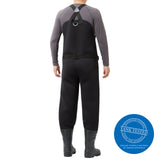 chest waders with boots- Bassdash