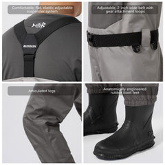 Men’s Breathable Chest Waders Boot Foot FW08