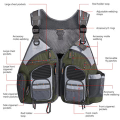 FV04 Fishing Vest for Men Women