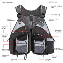 FV04 Fishing Vest for Men Women