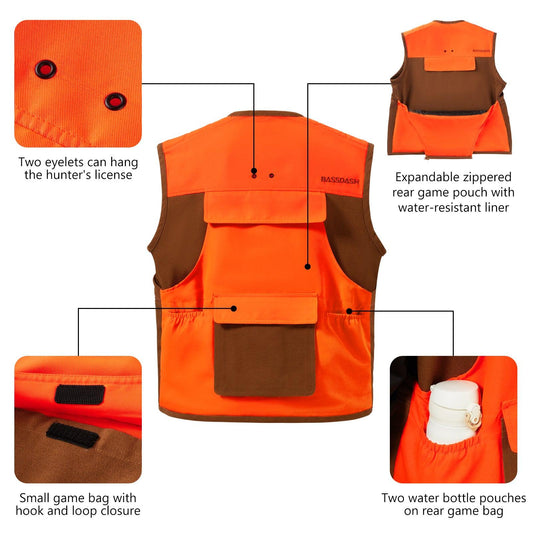 Upland Field Hunting Vest FV15 - Bassdash