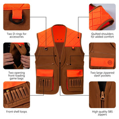 Upland Field Hunting Vest FV15 - Bassdash