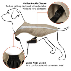 Insulated Dog winter Vest for hunting - Bassdash