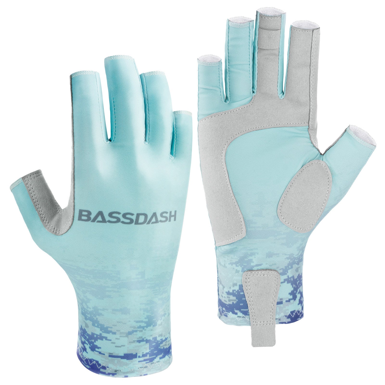 Fishing Sun Gloves UV Protection Hand Cover Gauntlet Fishing Golf