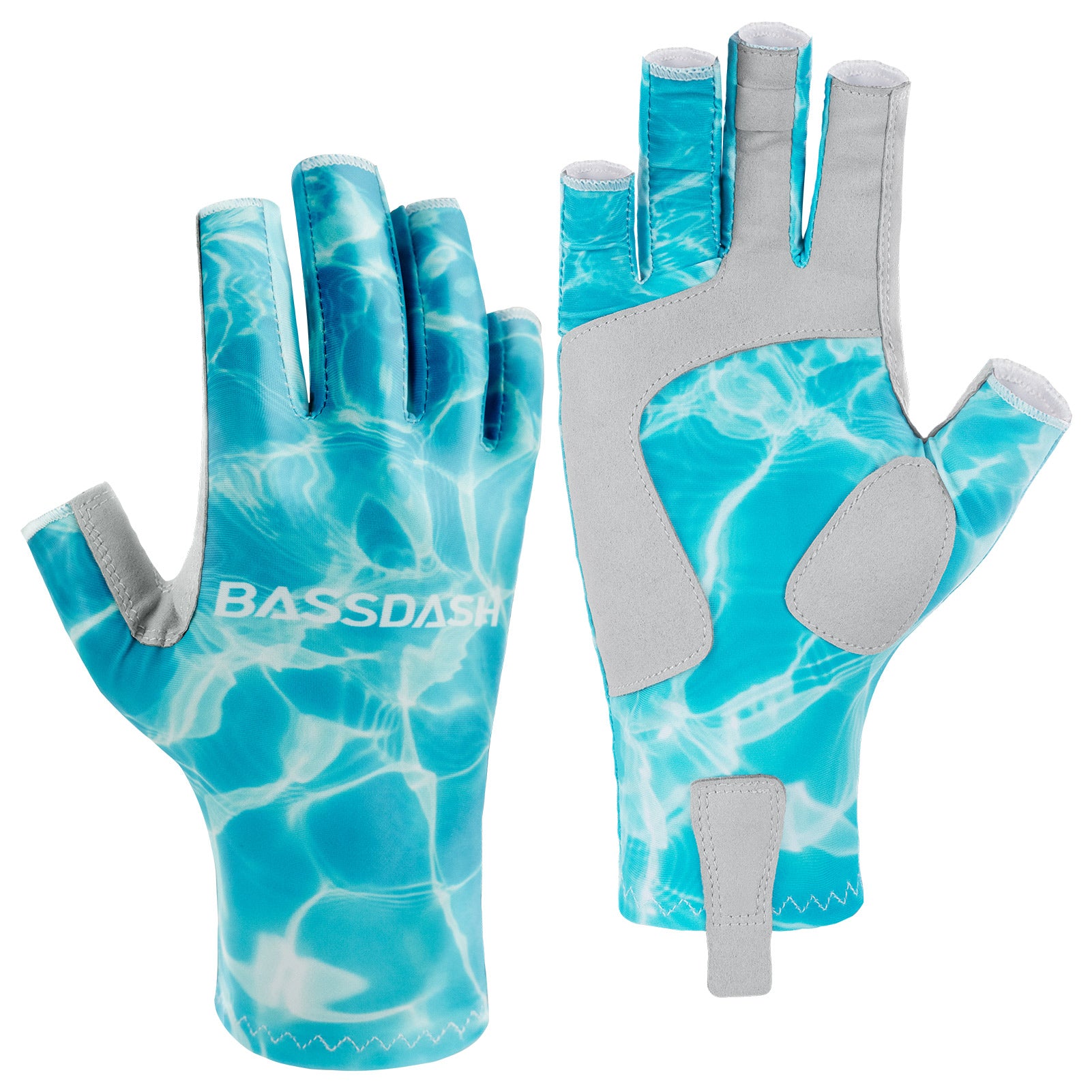 Snowvan UV Protection Fishing Gloves for Men and Women, UPF50+ Sun