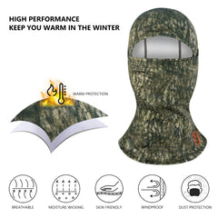 Winter Balaclava Fleece Ninja Hood Neck Warmer - Bassdash