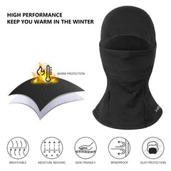 Winter Balaclava Fleece Ninja Hood Neck Warmer - Bassdash