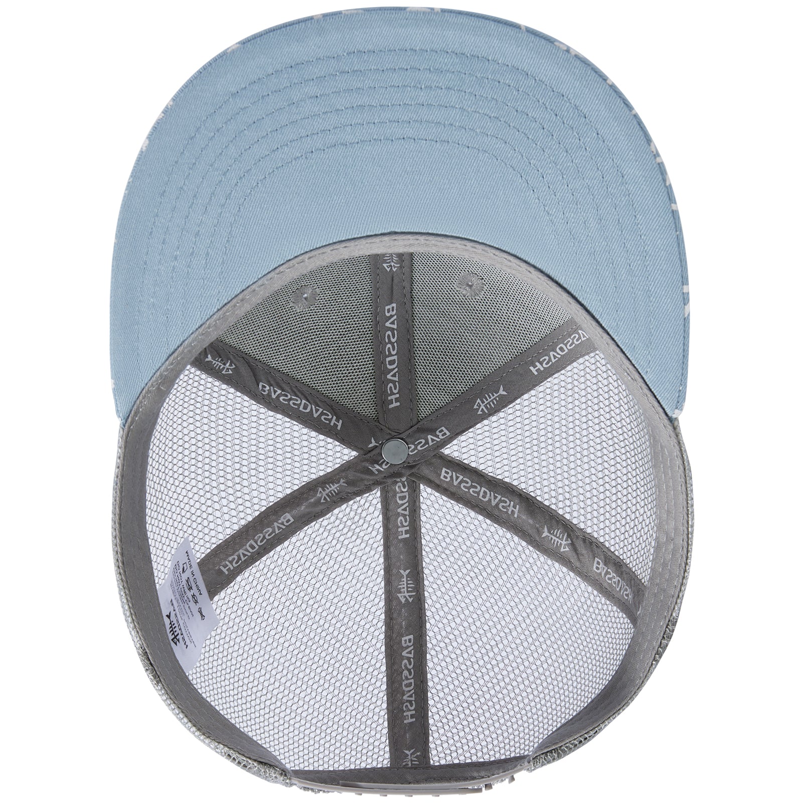 Unisex Flat Brim Trucker Cap - Bassdash