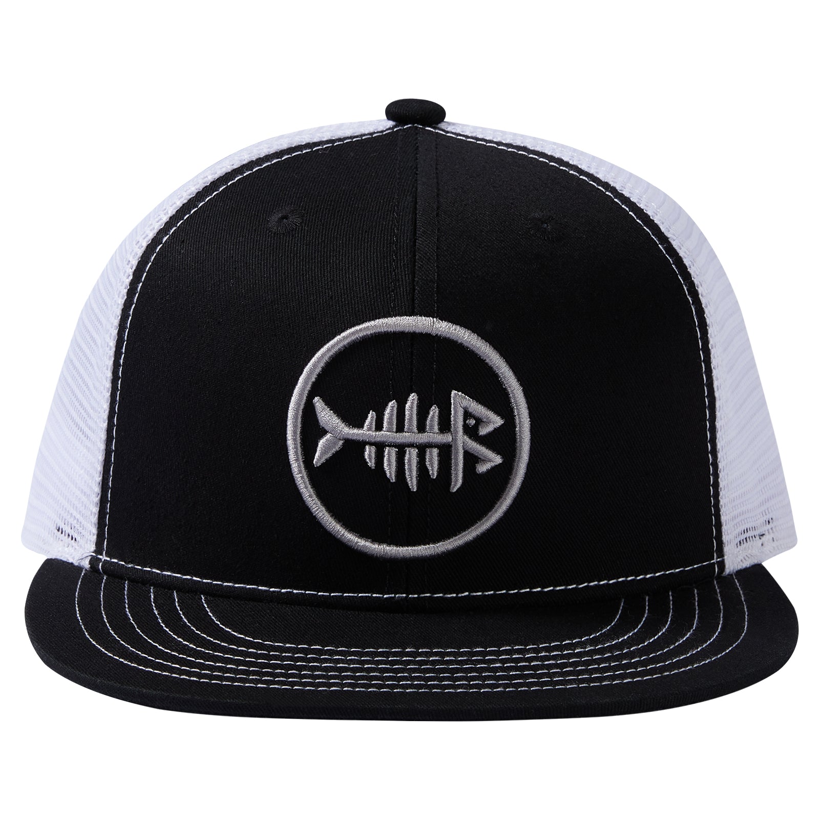 Unisex Flat Brim Trucker Cap - Bassdash