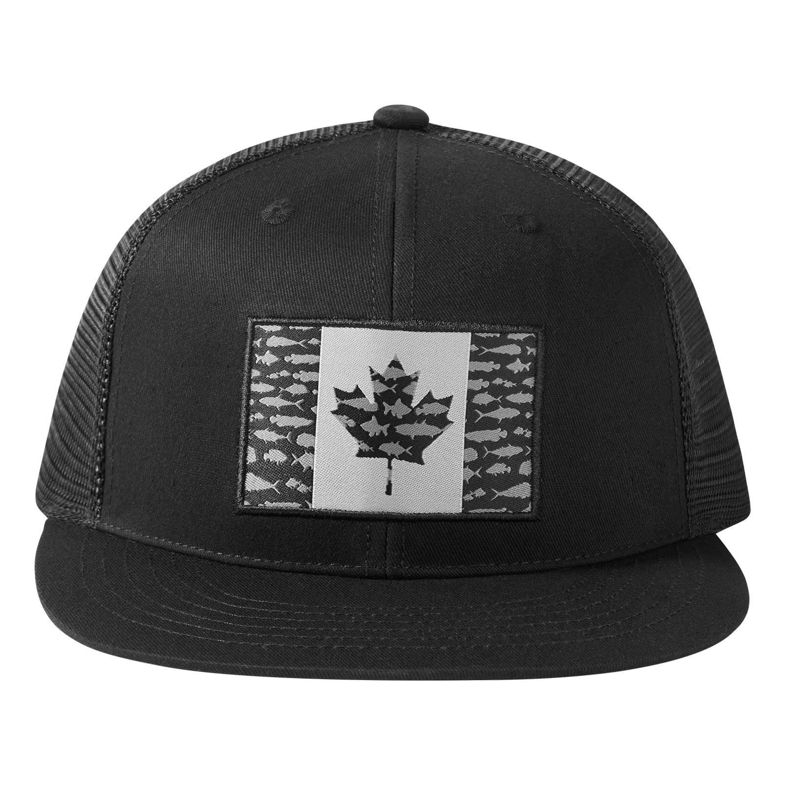 Unisex Flat Brim Trucker Cap - Bassdash