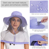 UPF 50+ Mosquito Sun Hat with Neck Flap