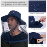 UPF 50+ Mosquito Sun Hat with Neck Flap